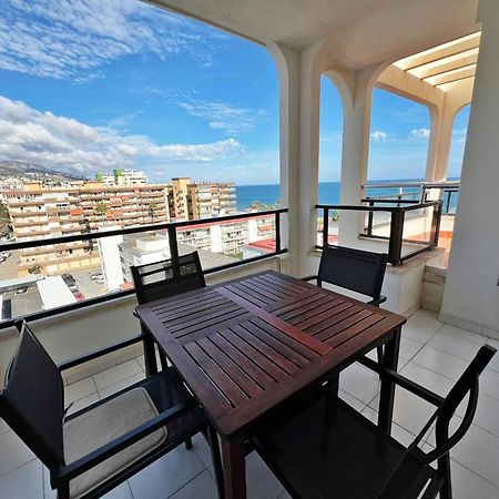 Bonito Atico En Primera Linea De Playa Con Piscina Fuengirola Bagian luar foto